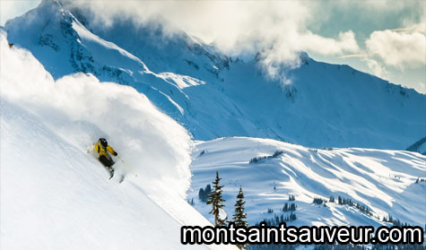 Ski Resort Whistler Blackcomb British Columbia Kanada